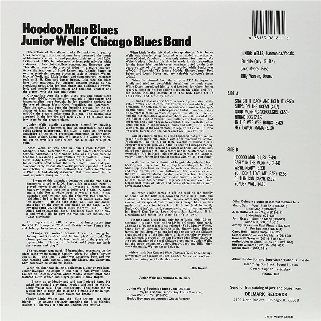 Hoodoo Man Blues cover art