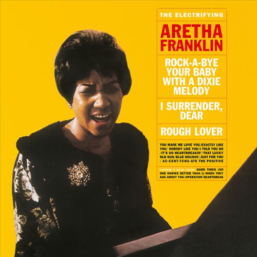 Electrifying Aretha Franklin cover art