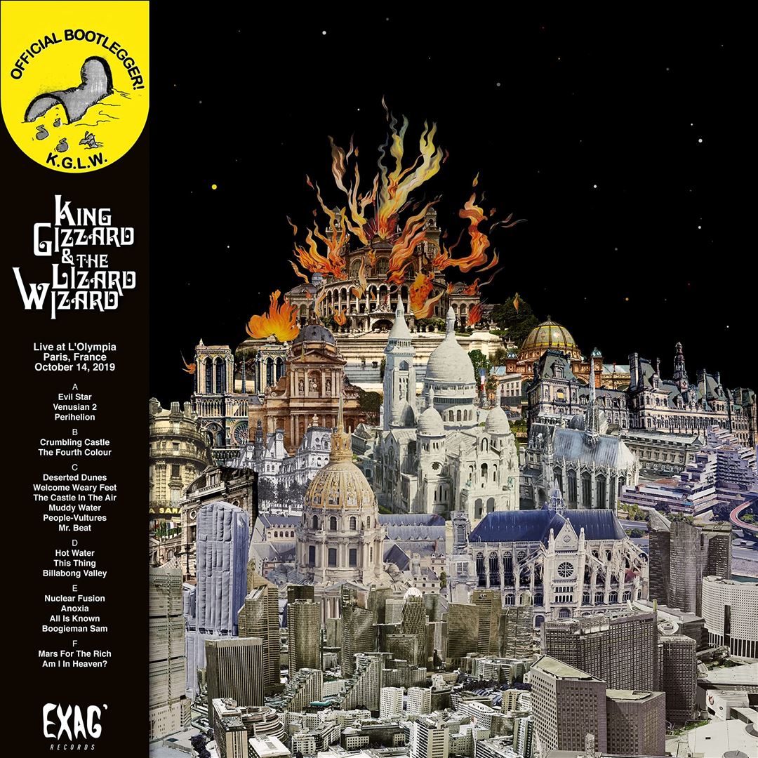 Live in Paris, 2019 cover art
