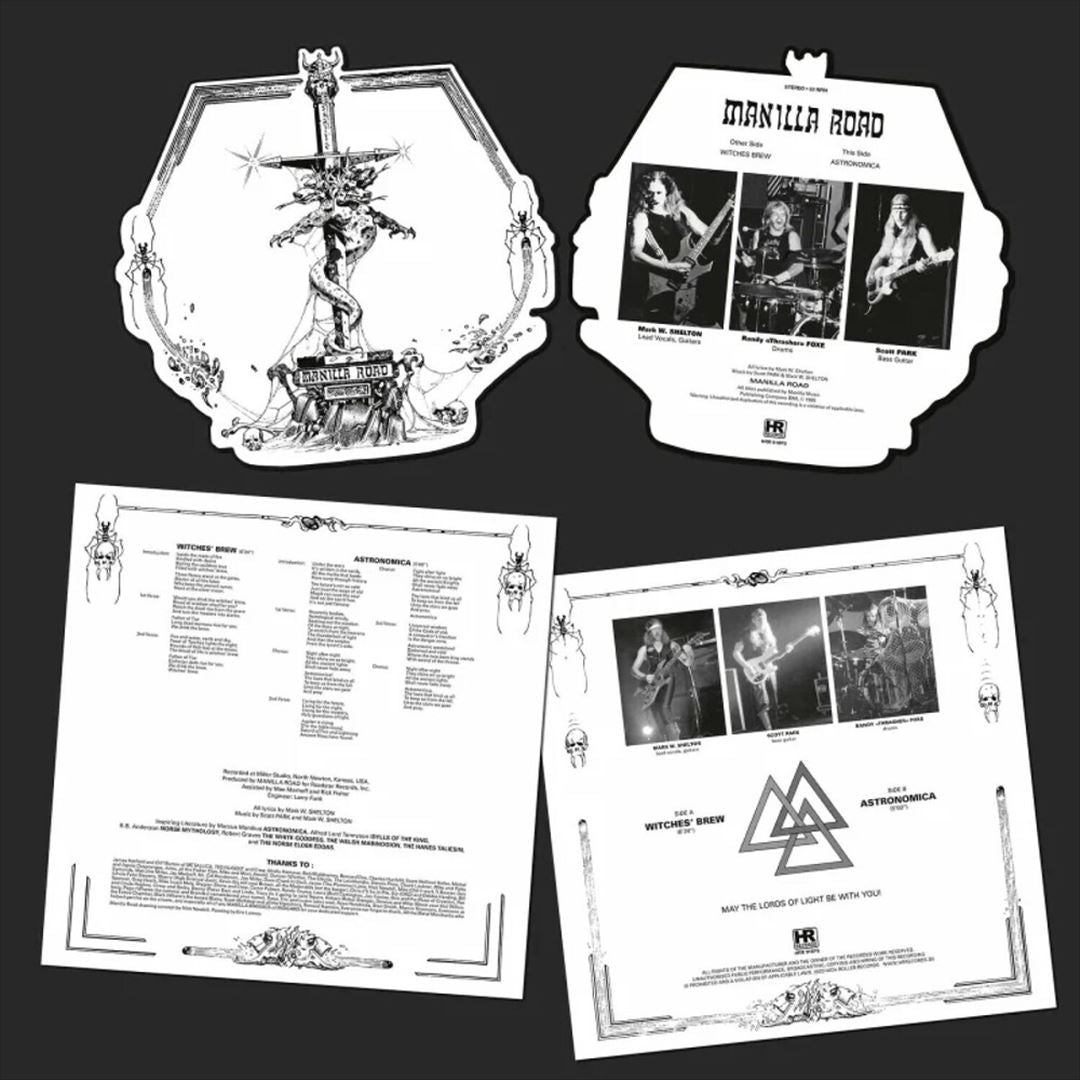 Witches Brew/ Astronomica (Shape Vinyl) cover art