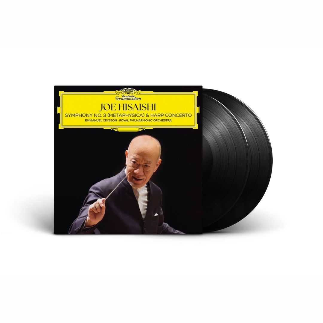 Joe Hisaishi: Symphony 3 (Metaphysica) & Harp Concerto cover art