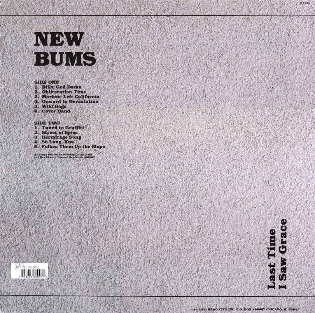 Last Time I Saw Grace cover art