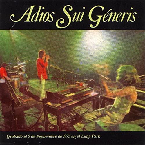 Adios Sui Generis, Vol. 1 cover art