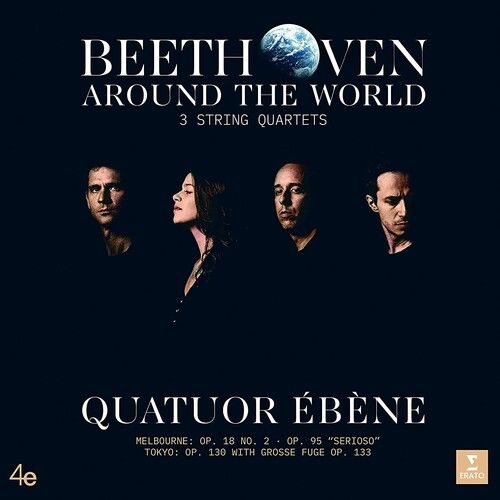 Beethoven Around the World: String Quartets Nos. 2, 11, 13, Grosse Fuge cover art