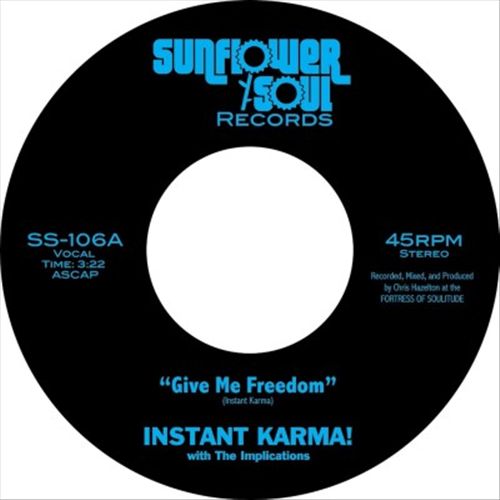 Give Me Freedom/Shine On cover art