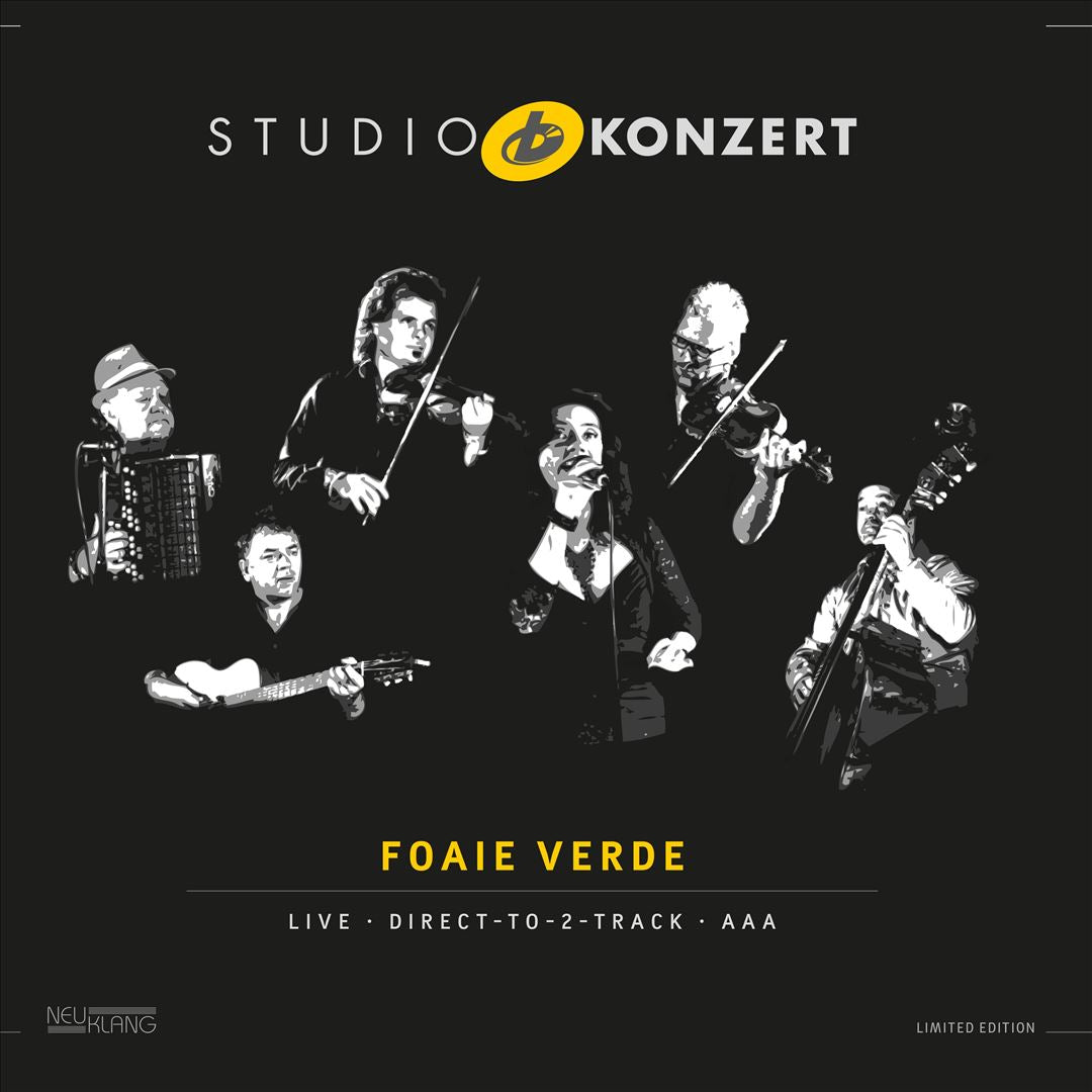 Foaie Verde Studio Konzert cover art