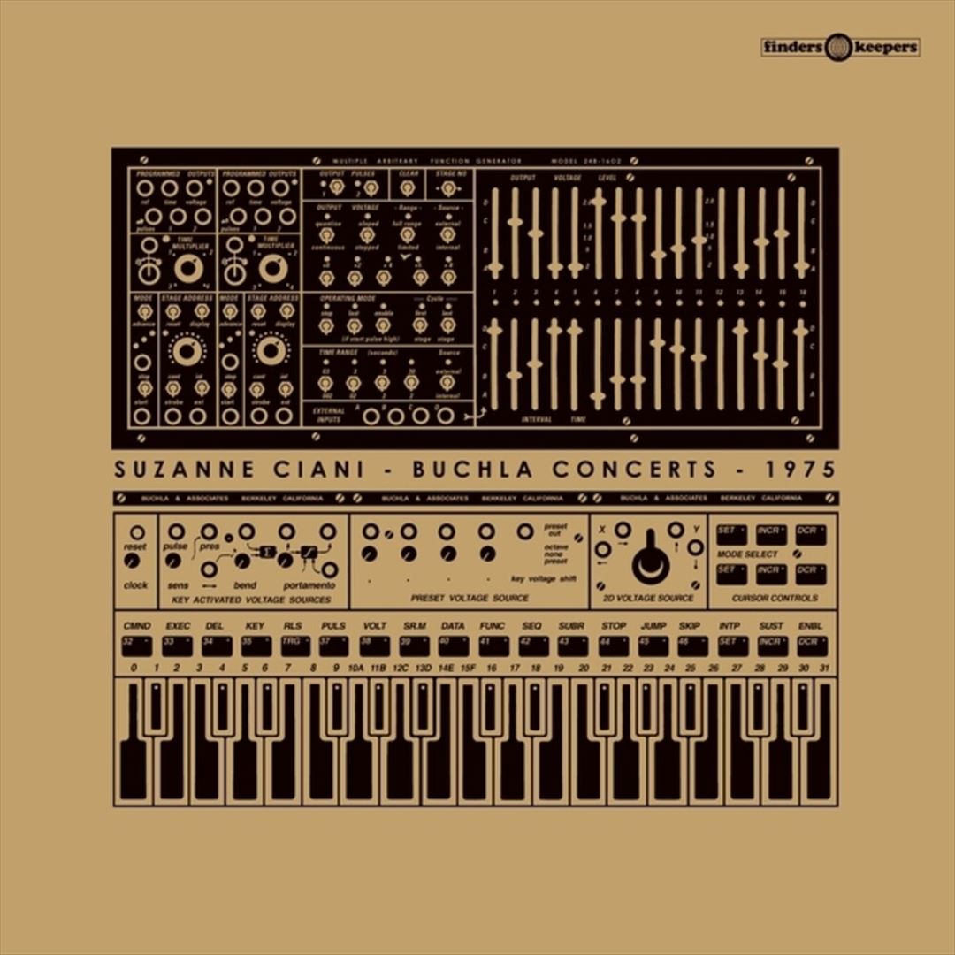 Buchla Concerts 1975 cover art