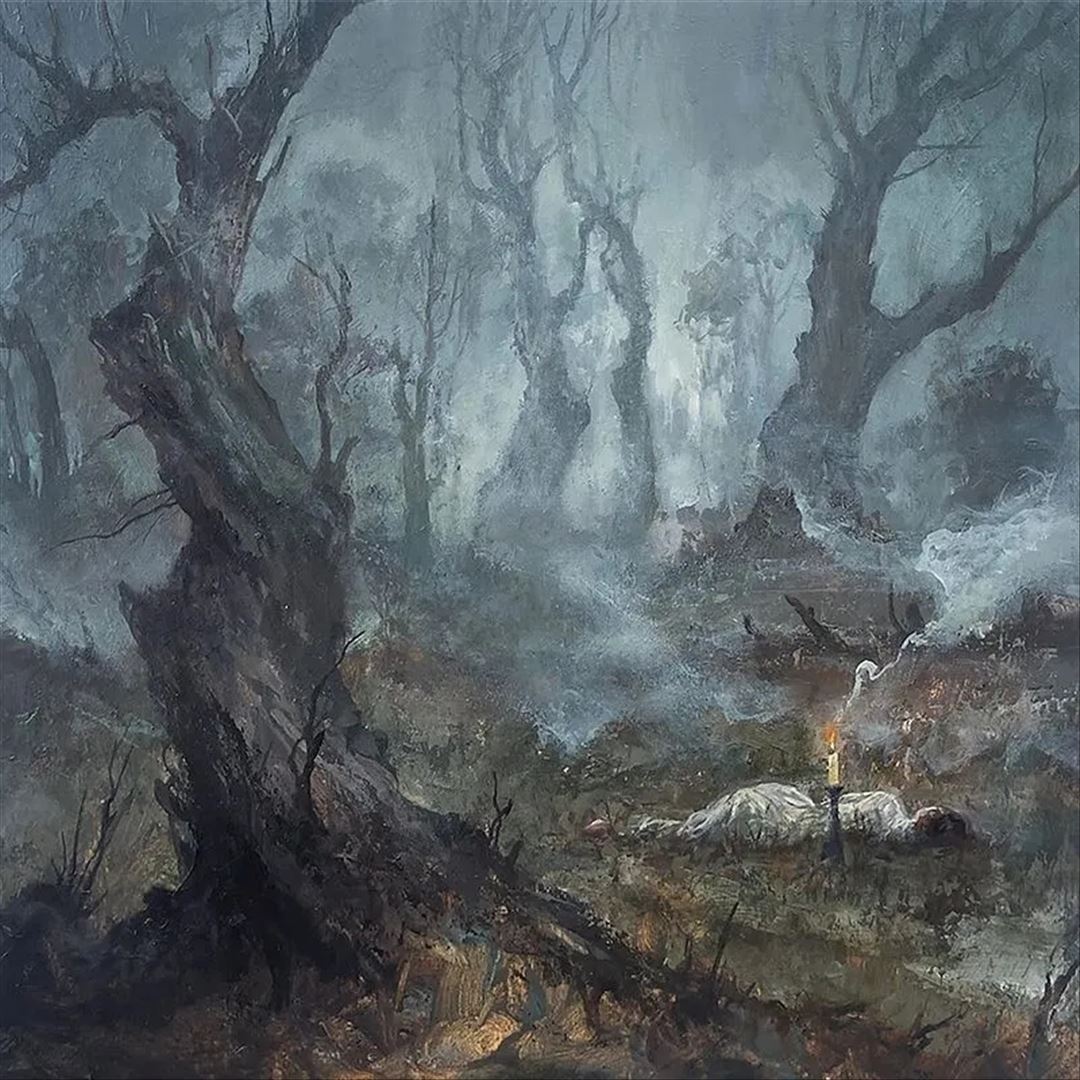 Atavist - Green & Red Splatter cover art