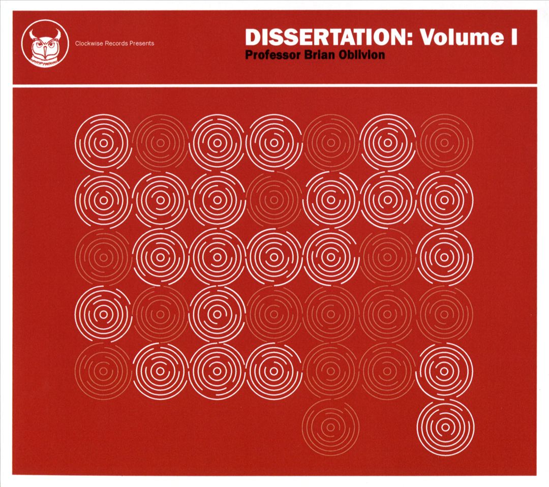 Dissertation, Vol. 1 cover art