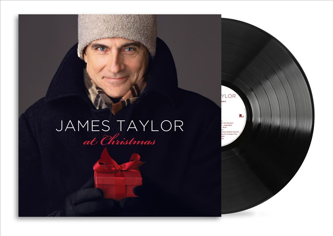 James Taylor at Christmas cover art
