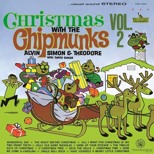 Christmas with the Chipmunks, Vol. 2 cover art