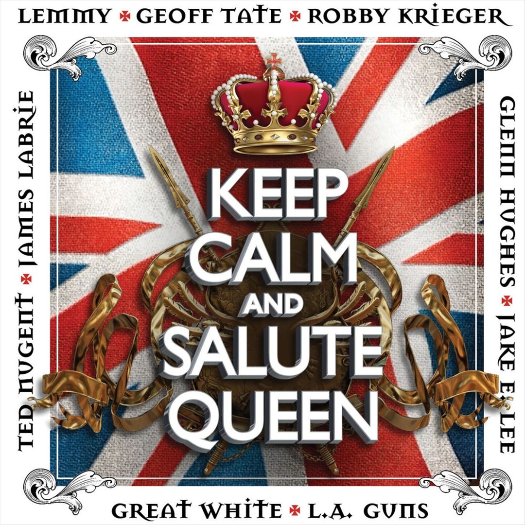 Keep Calm & Salute Queen cover art