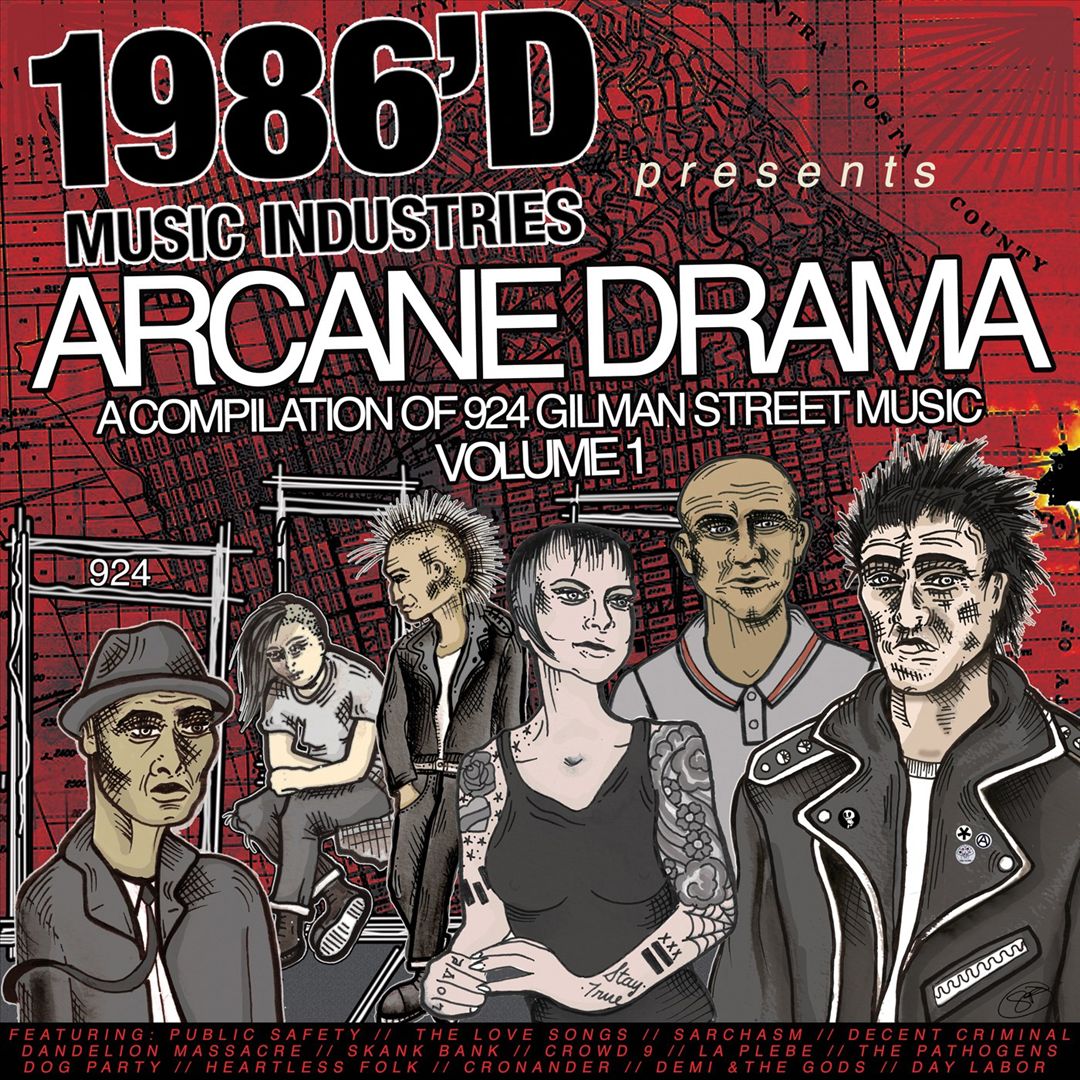 Arcane Drama: A Compilation of 924 Gilman Music, Vol. 1 cover art