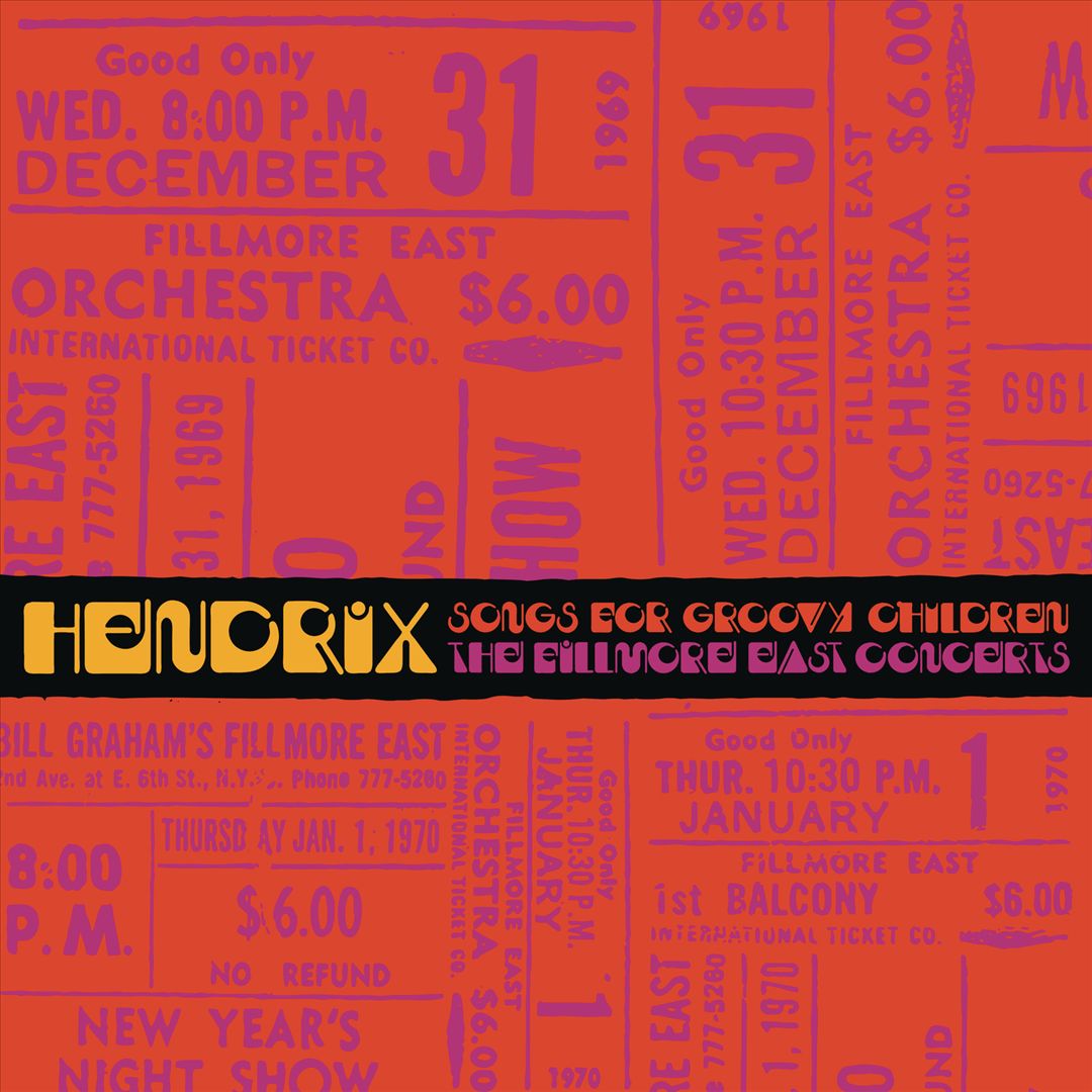 Songs for Groovy Children: The Fillmore East Concerts cover art
