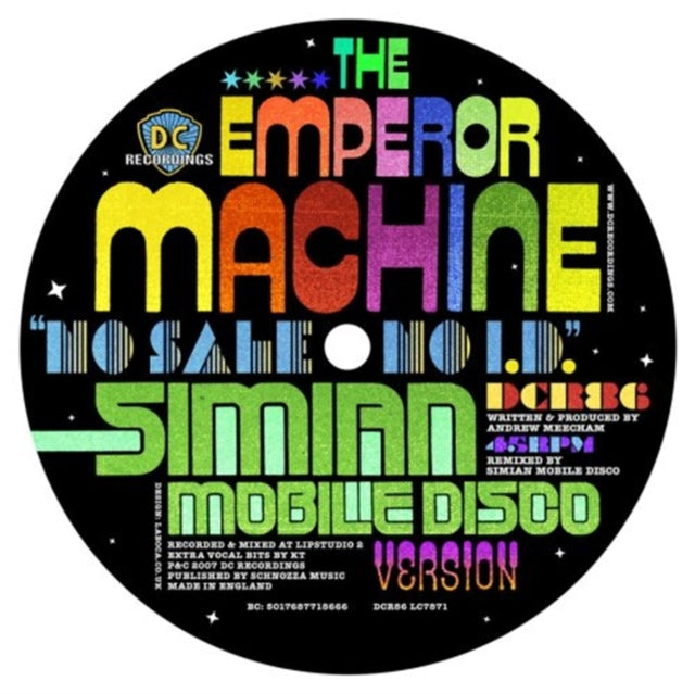 No Sale No ID (Simian Mobile...) cover art