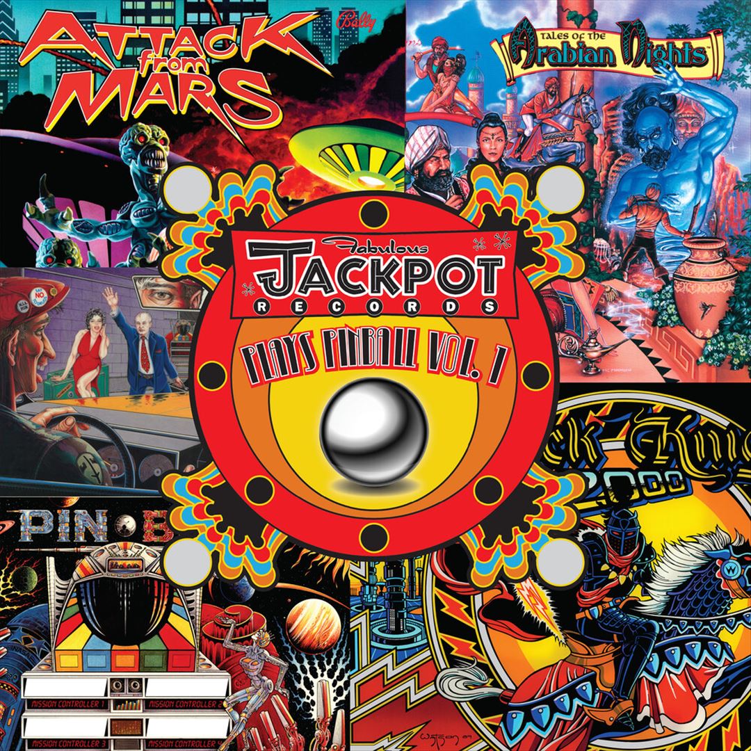 Jackpot Plays Pinball, Vol. 1 cover art