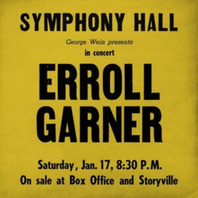 SYMPHONY HALL CONCERT cover art