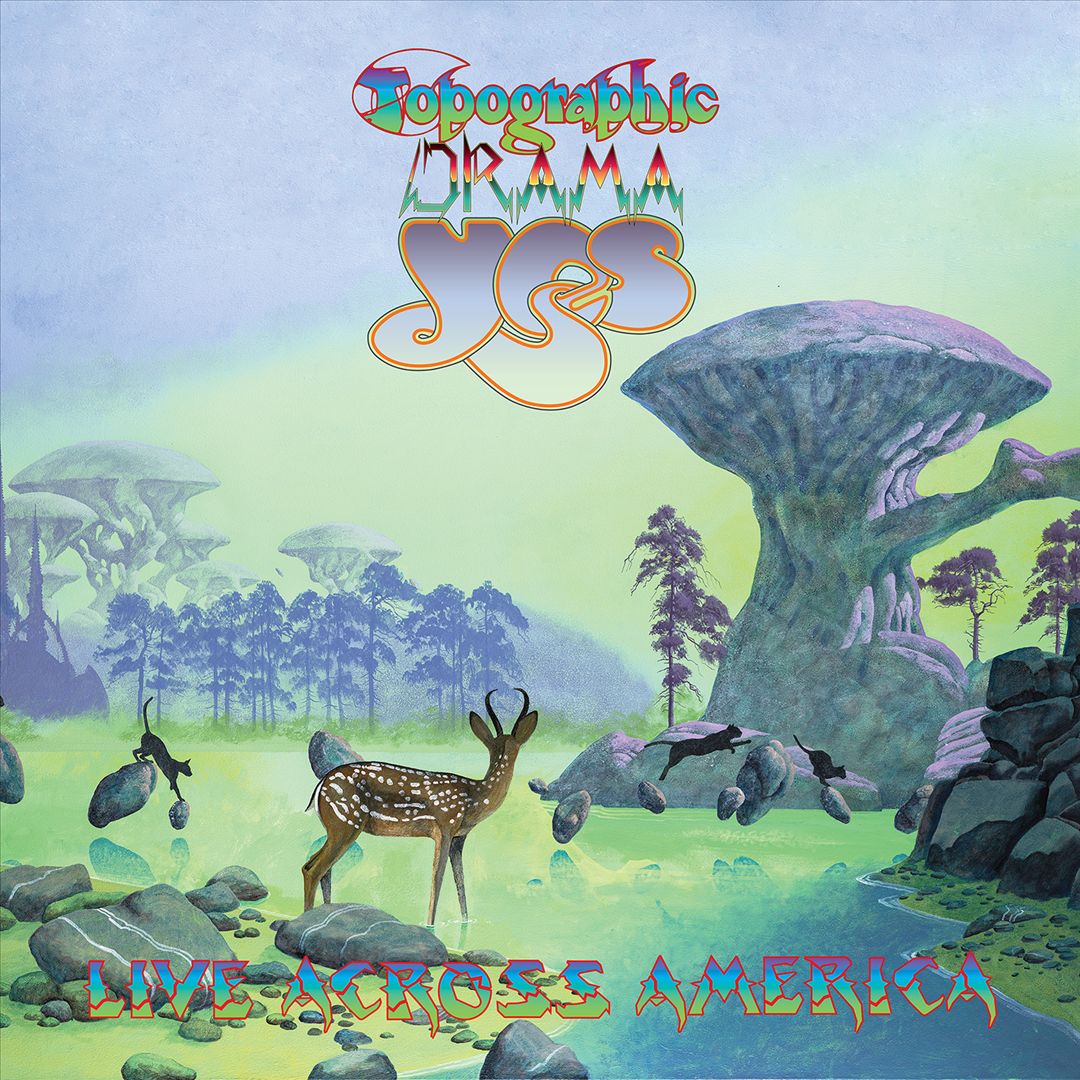 Topographic Drama: Live Across America cover art