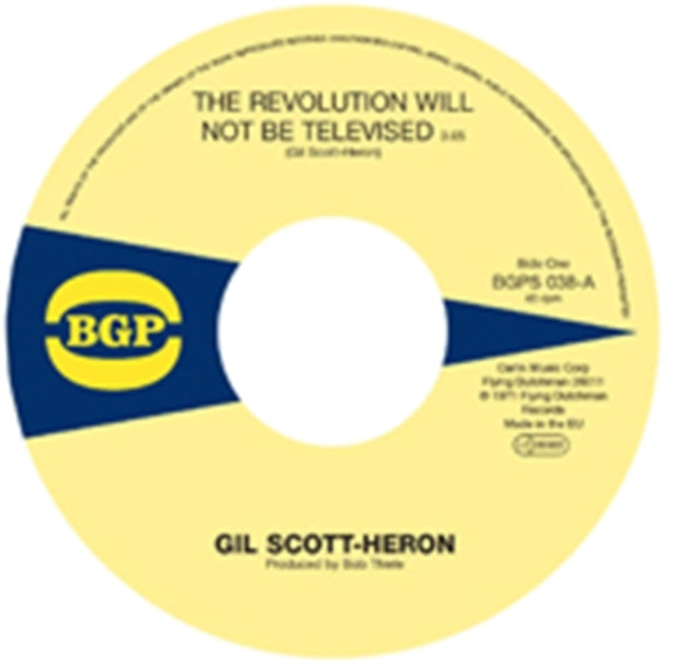 THE REVOLUTION WILL NOT BE TELEVISED / HOME IS WHERE THE HATRED IS cover art