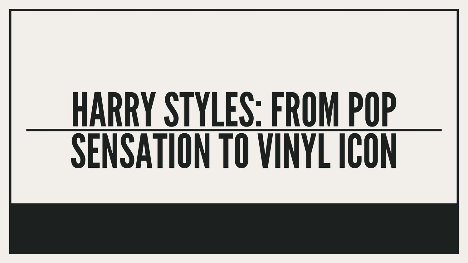 Harry Styles on Vinyl: A Timeless Musical Journey - InnerSleeve.com