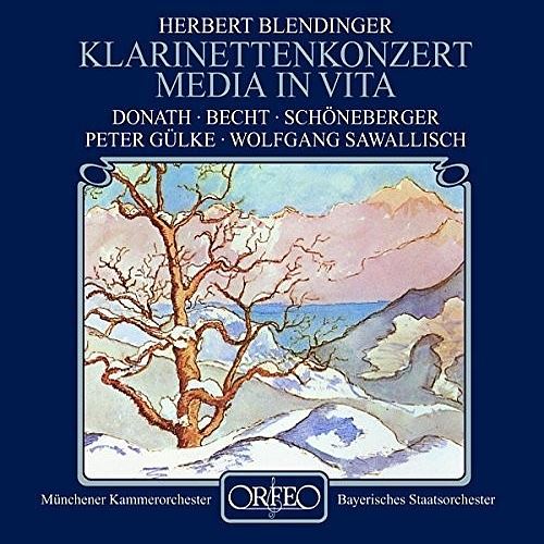 Herbert Blendinger: Klarinettenkonzert Media in Vita cover art