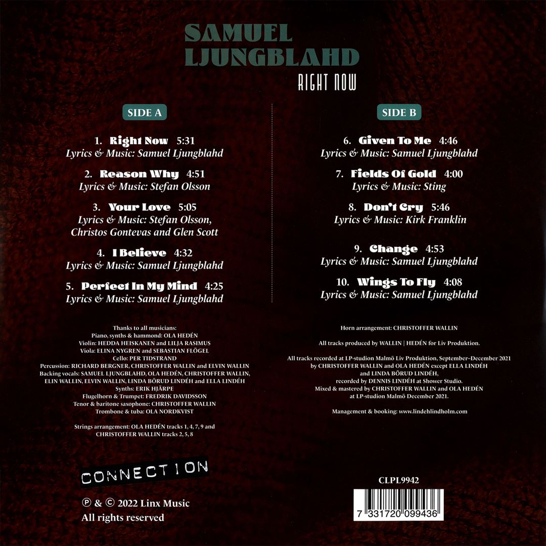 Right Now cover art