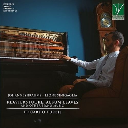 Brahms, Sinigaglia: Klavierstücke, Album Leaves and Other Piano Music cover art