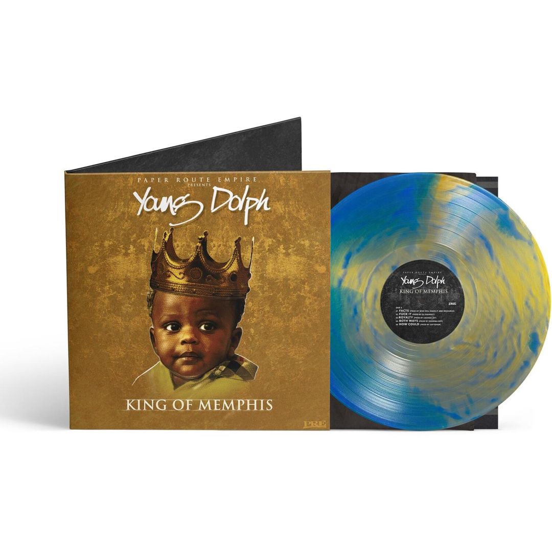 King of Memphis [10 Yr Anniversary Royalty Blue/Gold] cover art