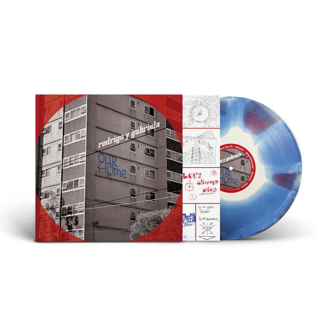 OurHome [White, Red & Blue Layered Vinyl] cover art