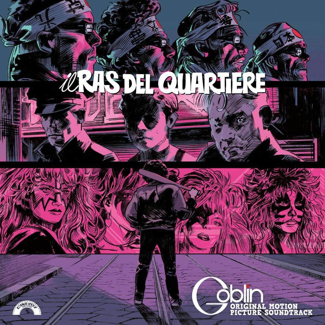 Il Ras Del Quartiere [Original Sountrack] [Clear Lilac Colored Vinyl] cover art