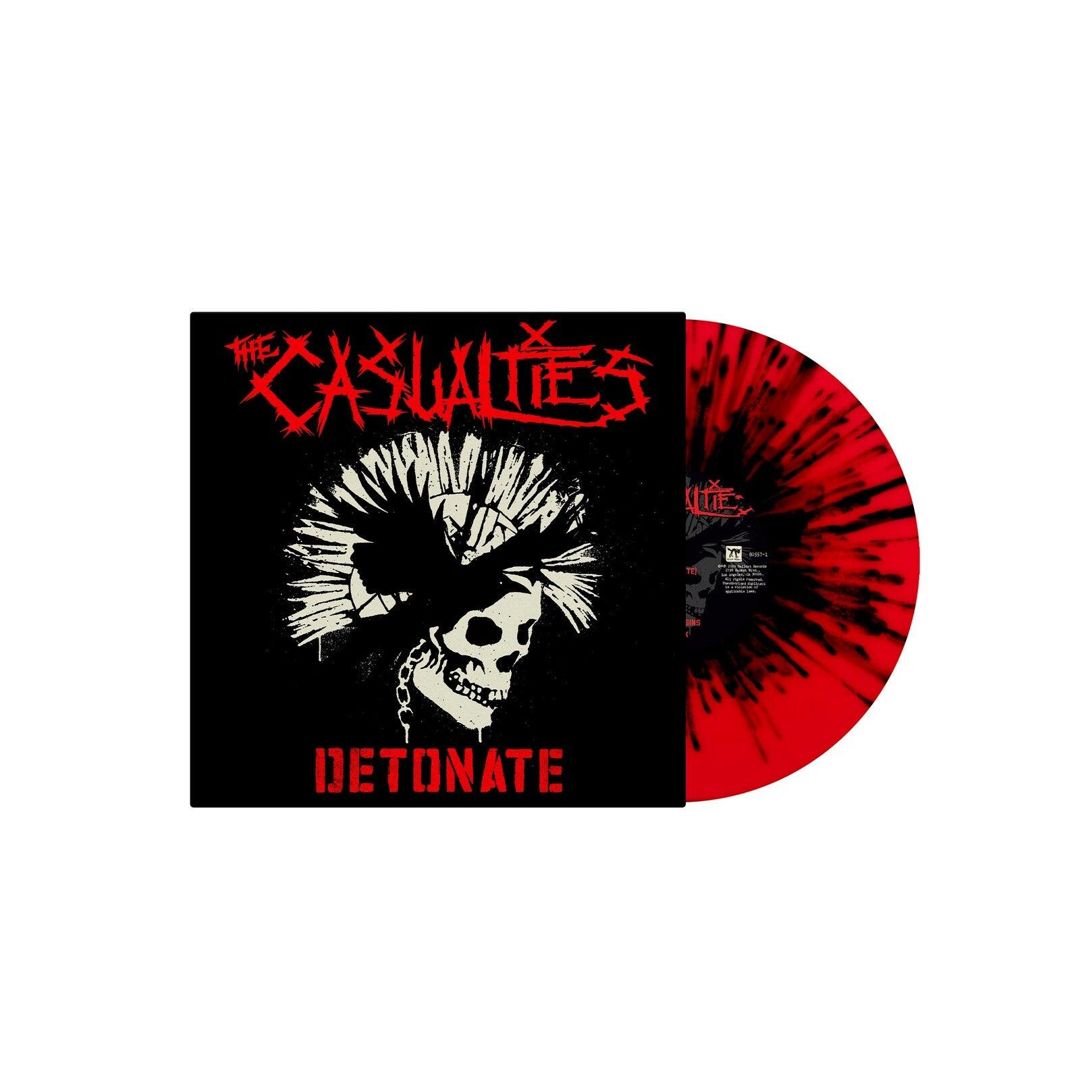 Detonate [Red & Black Splatter Vinyl] cover art