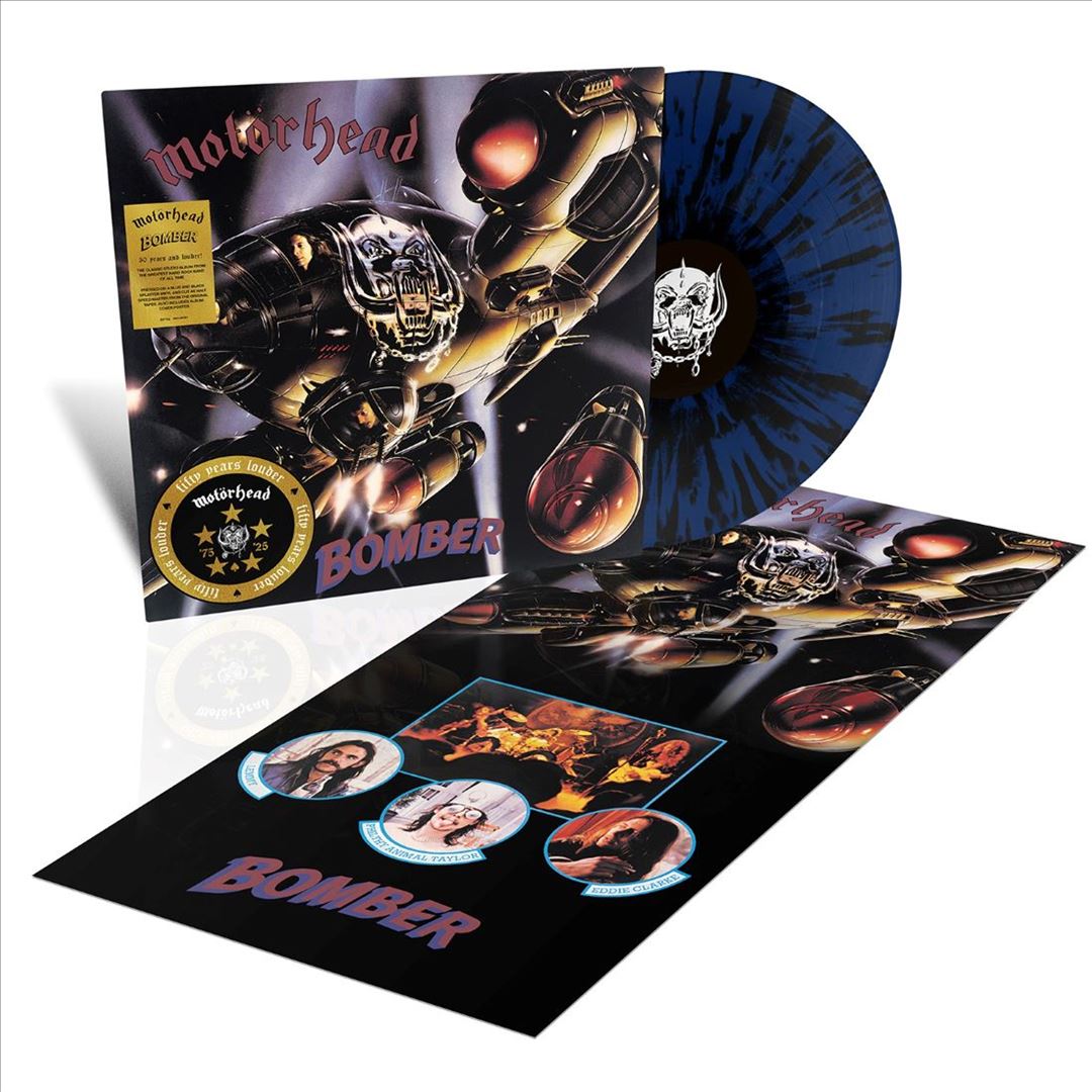 Bomber [50th Anniversary] [Dark Blue/Black Splatter LP] [Half-Speed Mastered] cover art