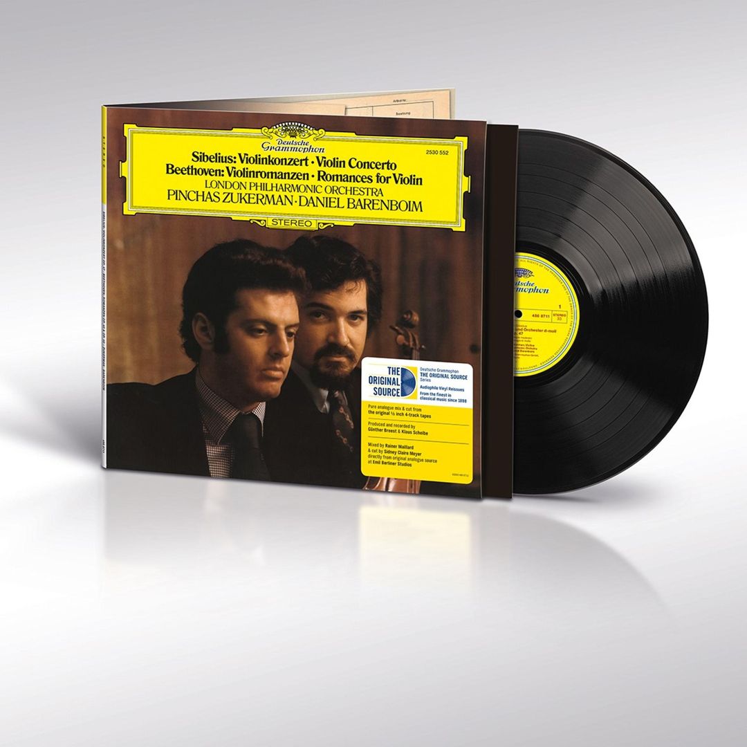 Sibelius: Violinkonzert; Beethoven: Violinromanzen [The Original Source Series] cover art