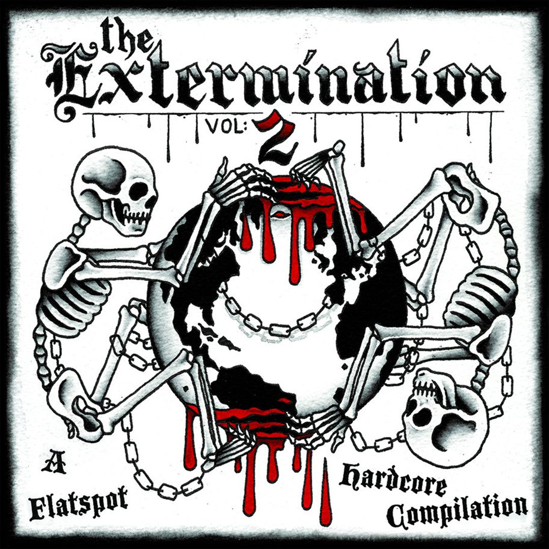 Extermination, Vol. 2: A Flatspot Hardcore Compilation [LP] cover art