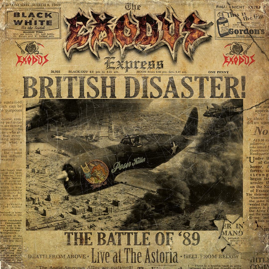 British Disaster: The Battle of '89 (Live at the Astoria) cover art