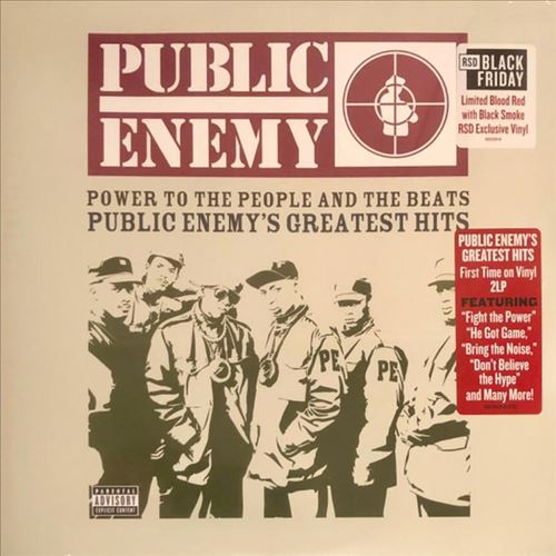 Power To The People And The Beats: Public Enemy's Greatest Hits [Blood Red/Black Smoke 2 LP] cover art