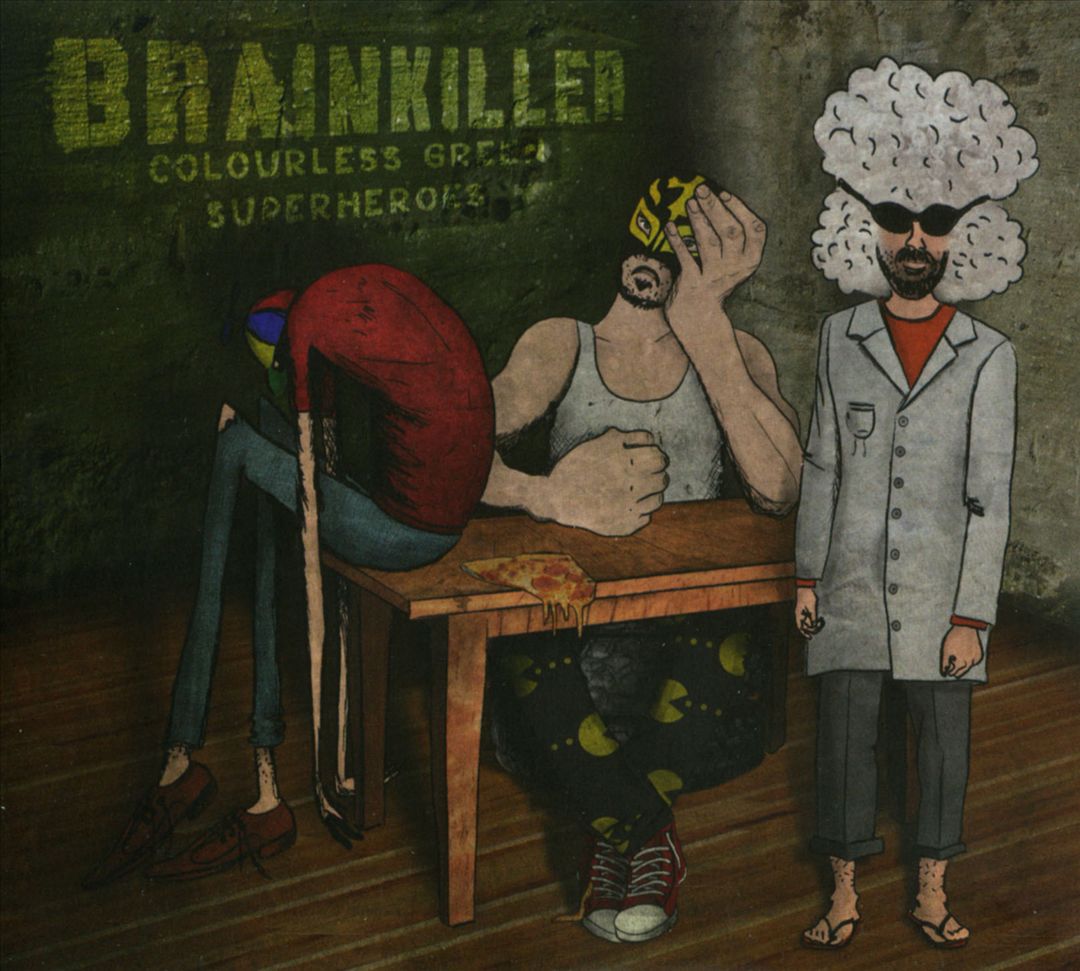 Colourless Green Superheroes cover art