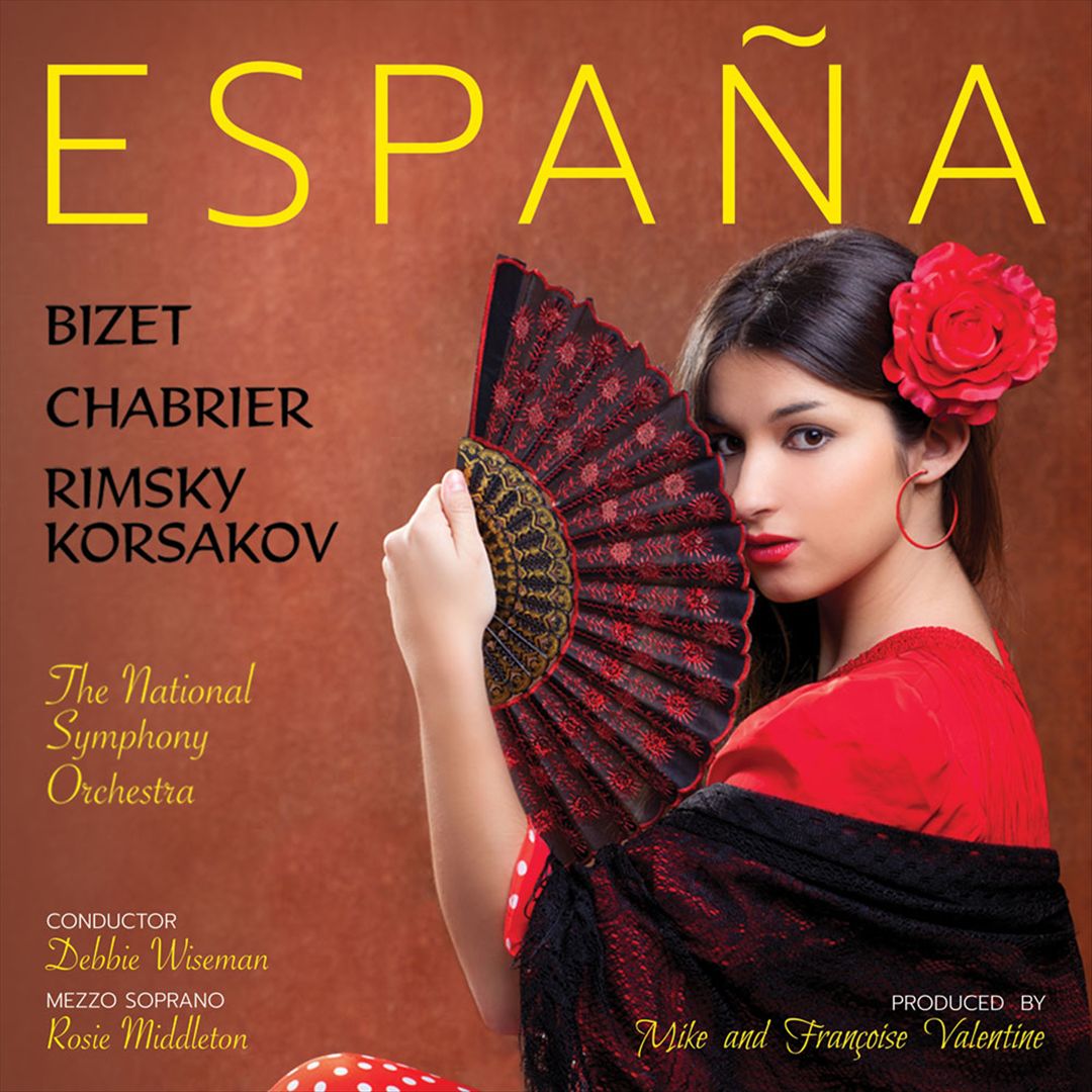 España: Bizet, Chabrier, Rimsky-Korsakov cover art