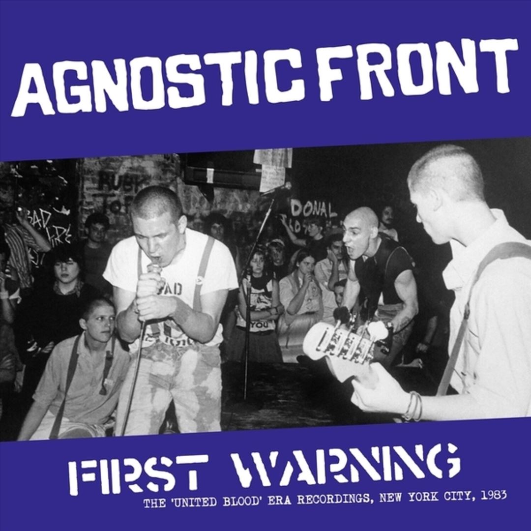 First Warning: The 'United Blood' Era Recordings, New York City, 1983 cover art