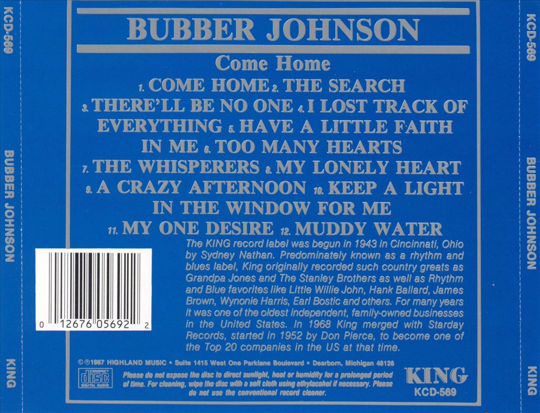 Come Home cover art