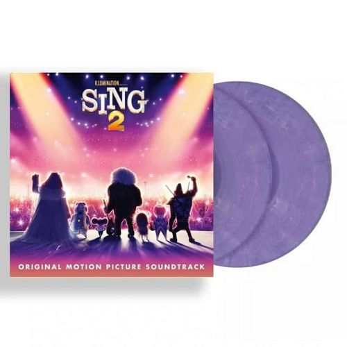 SING 2 [Original Motion Picture Soundtrack] [Purple Marble 2 LP] cover art