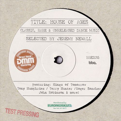 House of Ages: Selected by Jeremy Newall [LP] cover art