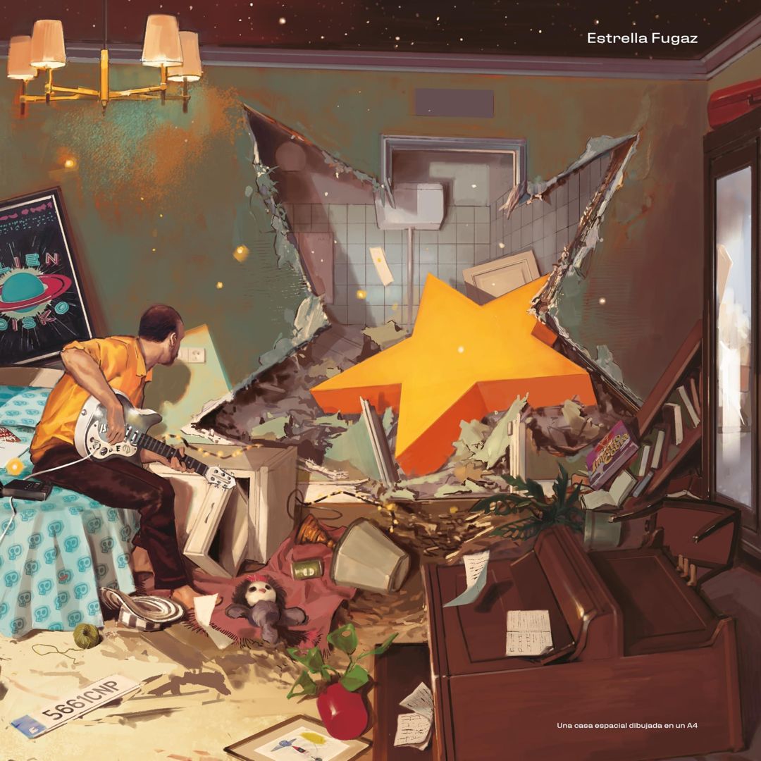 Una Casa Espacial Dibujada en Un A4 cover art