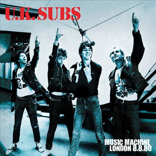 Music Machine London, August 8, 1980 cover art