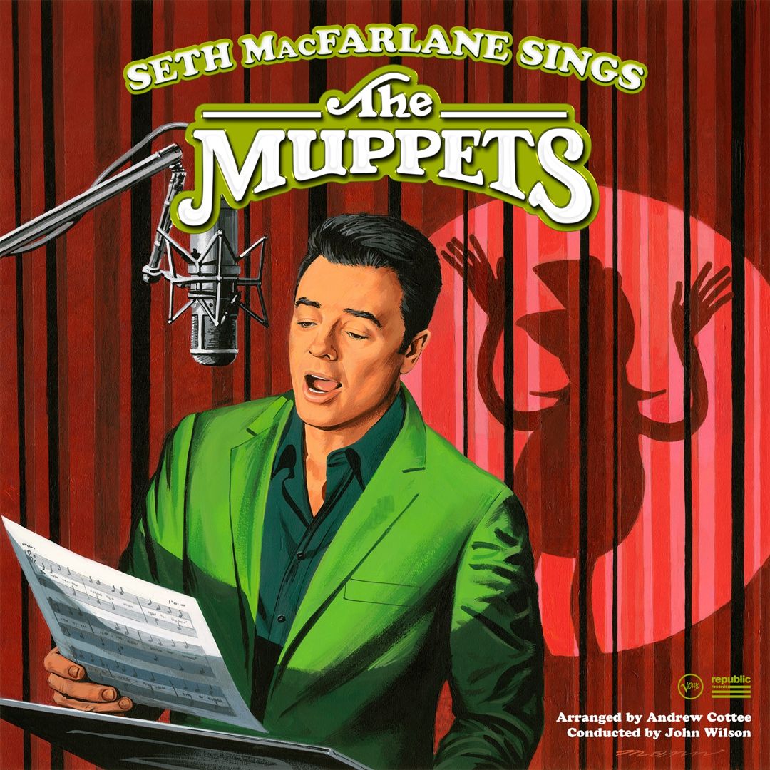 Seth MacFarlane Sings the Muppets cover art