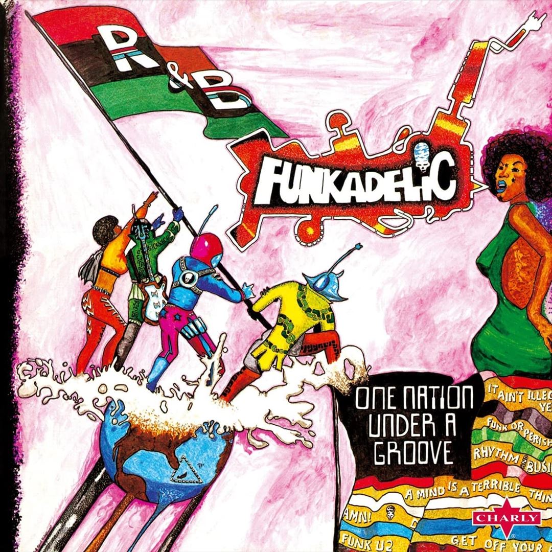 One Nation Under a Groove [Red & Green Vinyl LP/12"] cover art