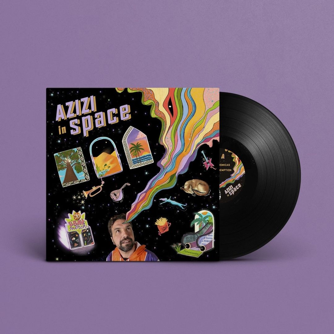 Azizi in Space cover art