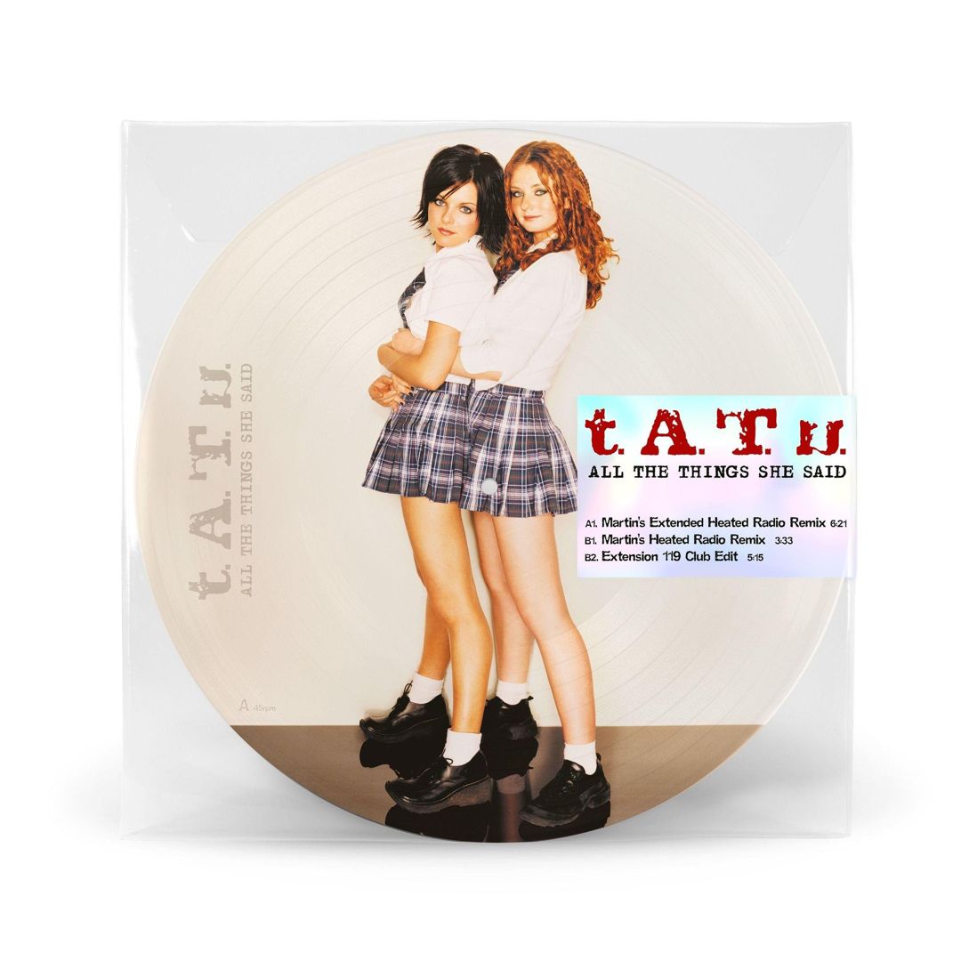 All the Things She Said [12" Picture Disc] cover art