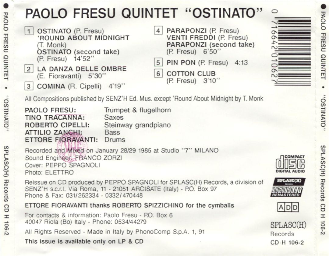 Ostinato cover art