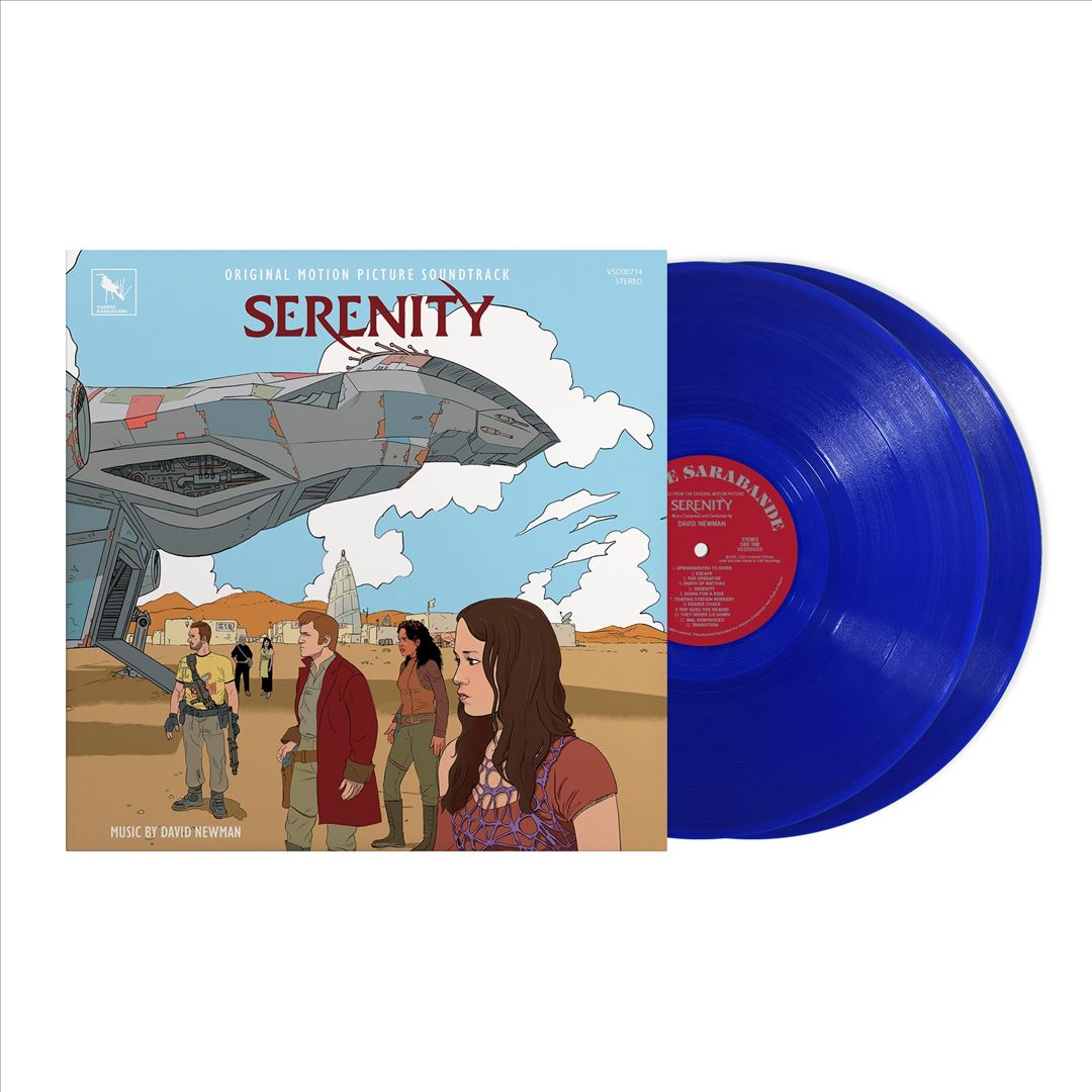 Serenity [2005] [Original Motion Picture Soundtrack] [Translucent Blue 2 LP] cover art